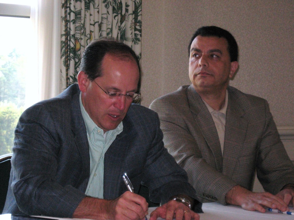 IMG_4371 Bob Morgan and Mohammad Jenatian